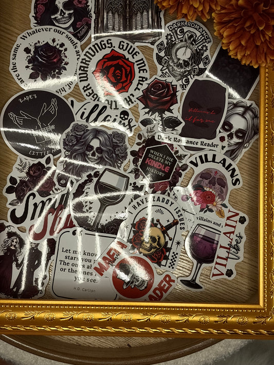 Dark Romance Sticker Selection