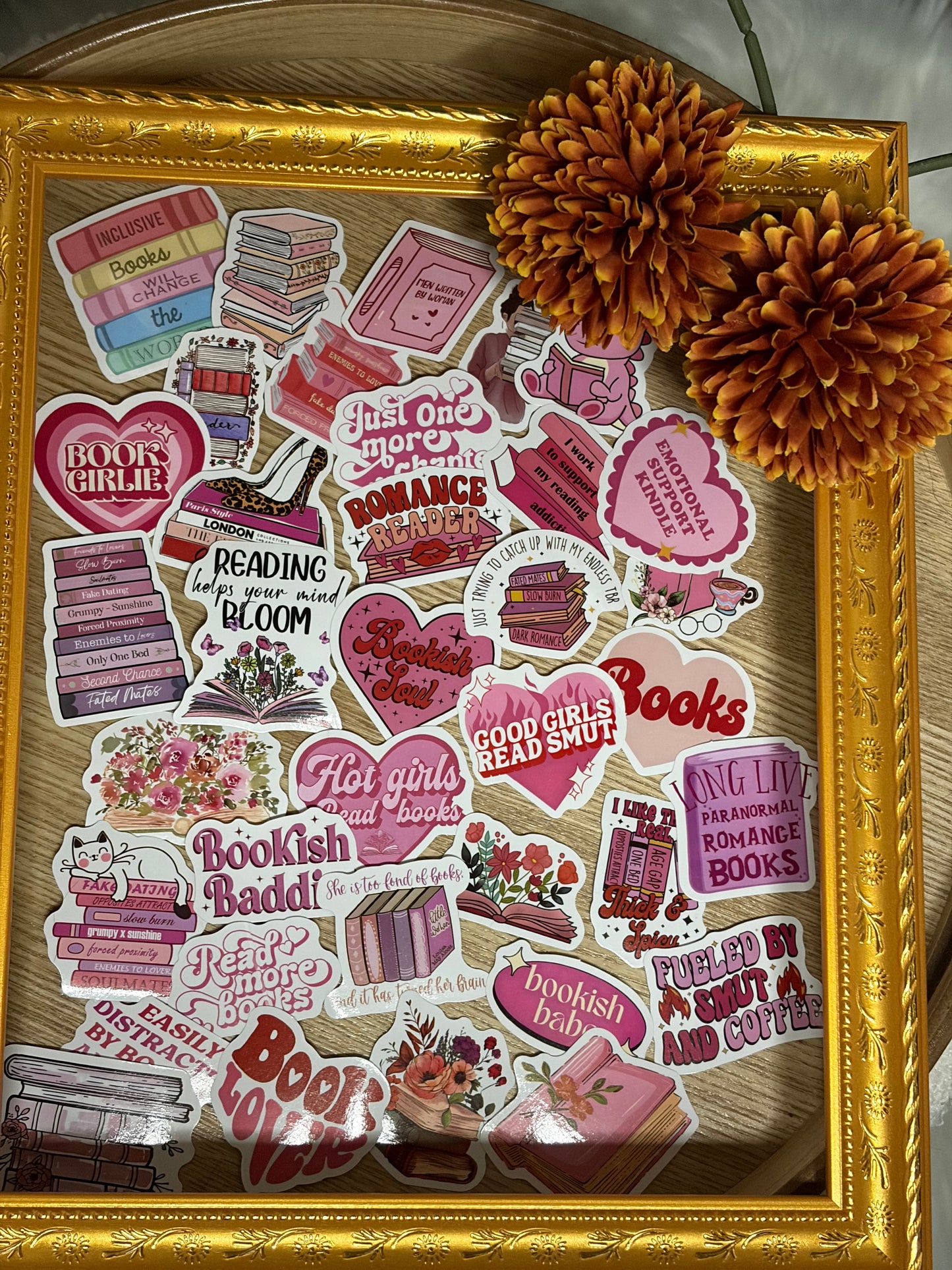 Pink Sticker Selection