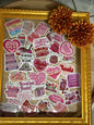 Pink Sticker Selection